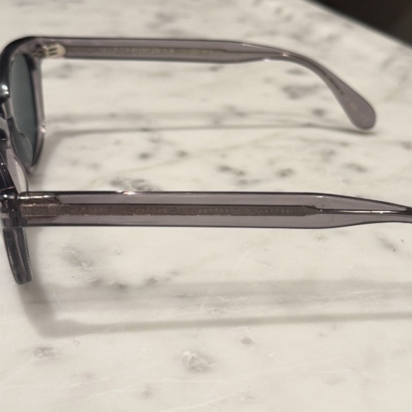Oliver Peoples Sheldrake Sunglasses w/ Case - Picture 3 of 5